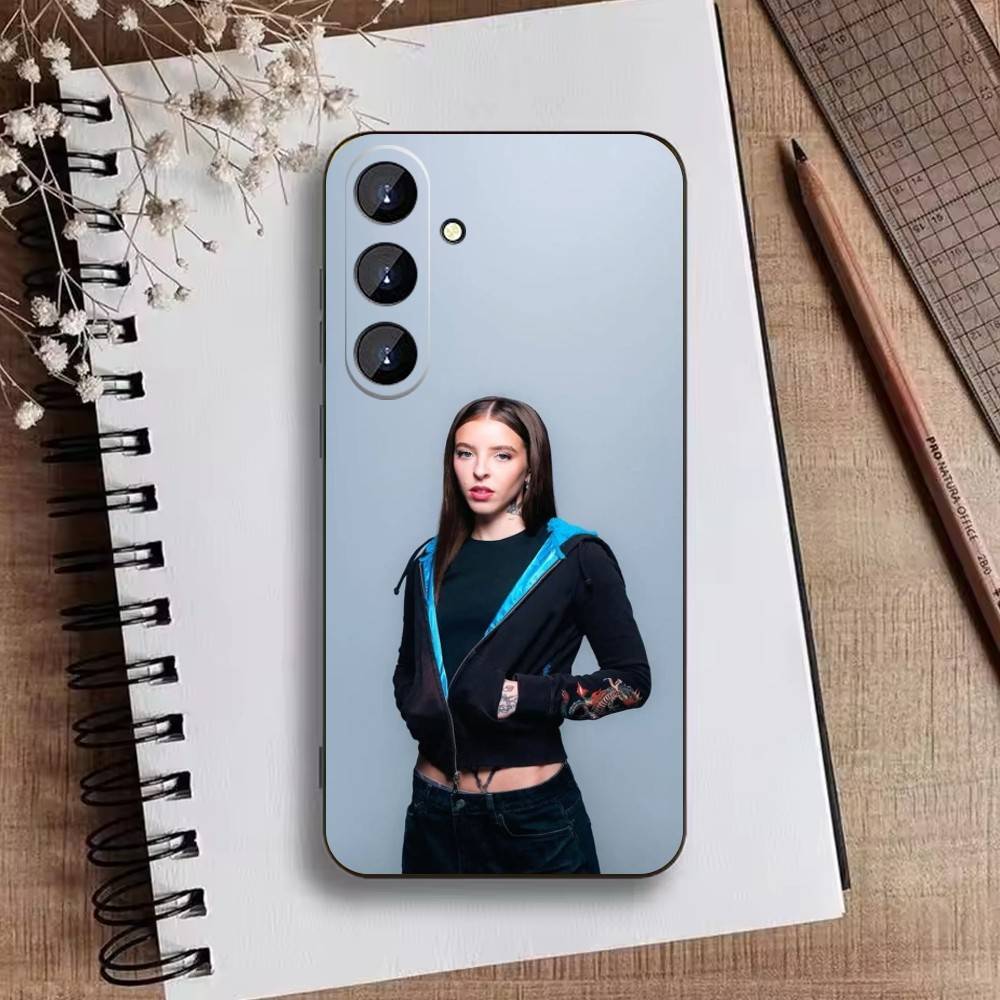 

Singer E-Young Miko Phone Case For Samsung Galaxy A73,A72,A71,A70,A52,A51 Others Soft Black Cover Samsung a21