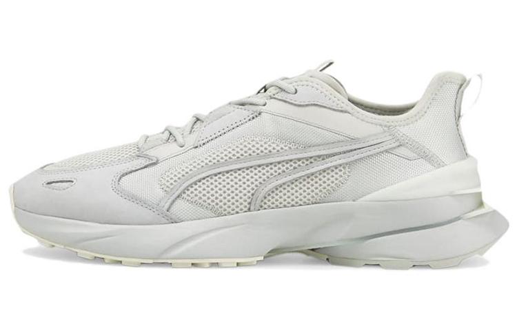 PUMA Pwrframe Op 1 Lth Athleisure Casual Sports Shoe Unisex Gray 384032-01 36
