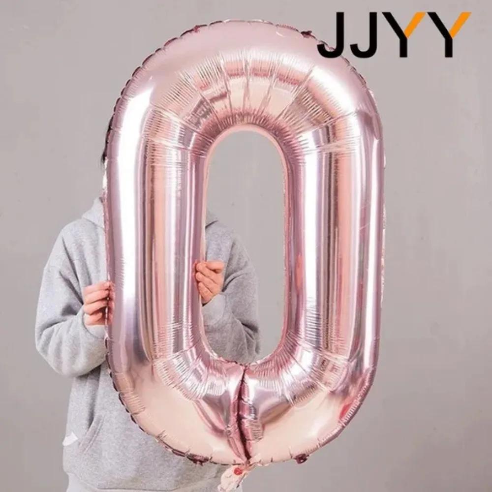 

Foil Number Balloons Digital Birthday Wedding Party Decor Supplies Baby Shower Decoration Helium Balloon Home Decor Other