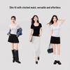 Women's U-Neck Slim Fit Short Sleeve T-Shirt