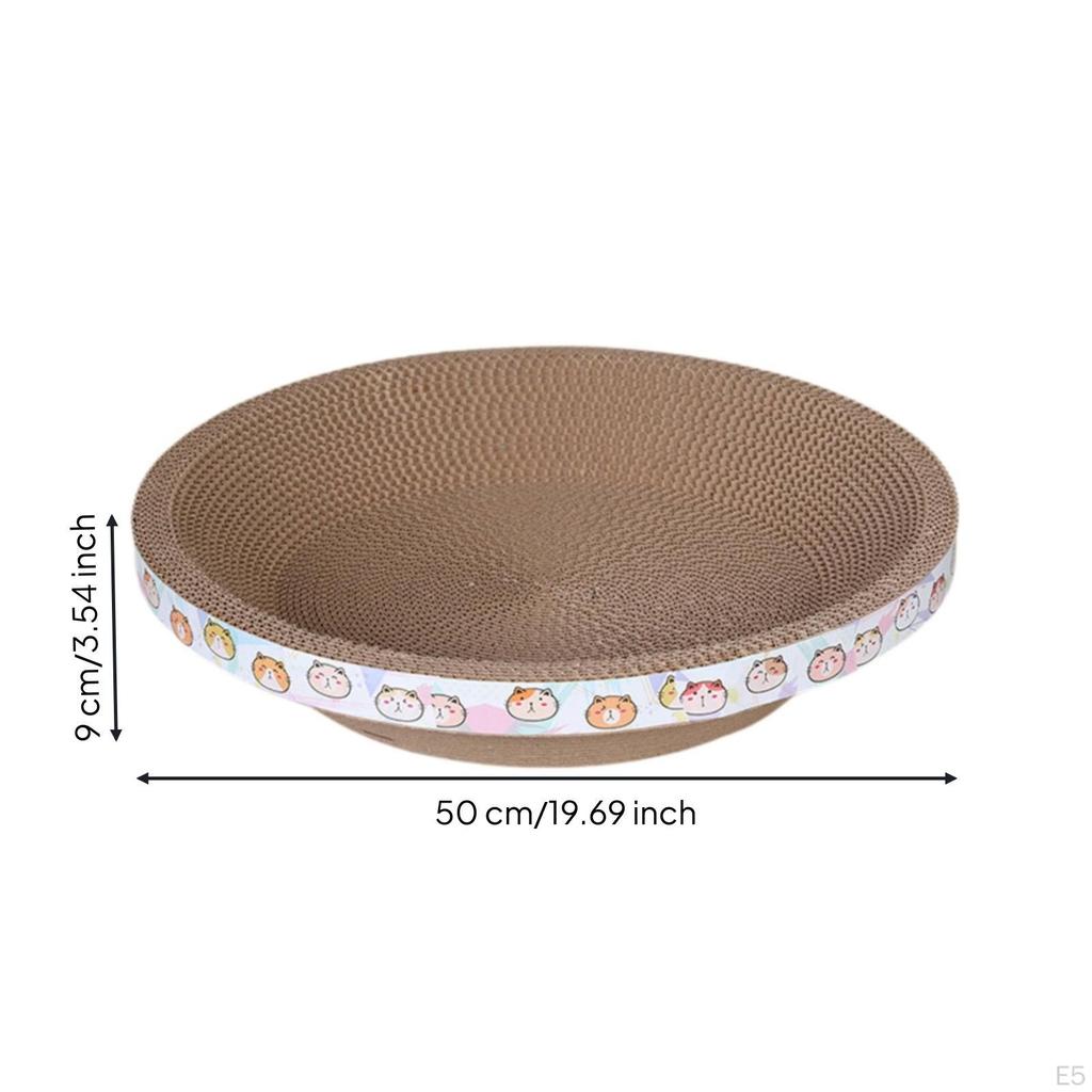 Corrugated Cat Scratcher Bed Concave Lounge Comfortable Pet