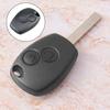 2 Tasten Autoschlüssel Shell Remote Fob Cover Fall Blank Fob für Renault Dacia Modus Clio 3 Twingo Kangoo 2 Kein Logo