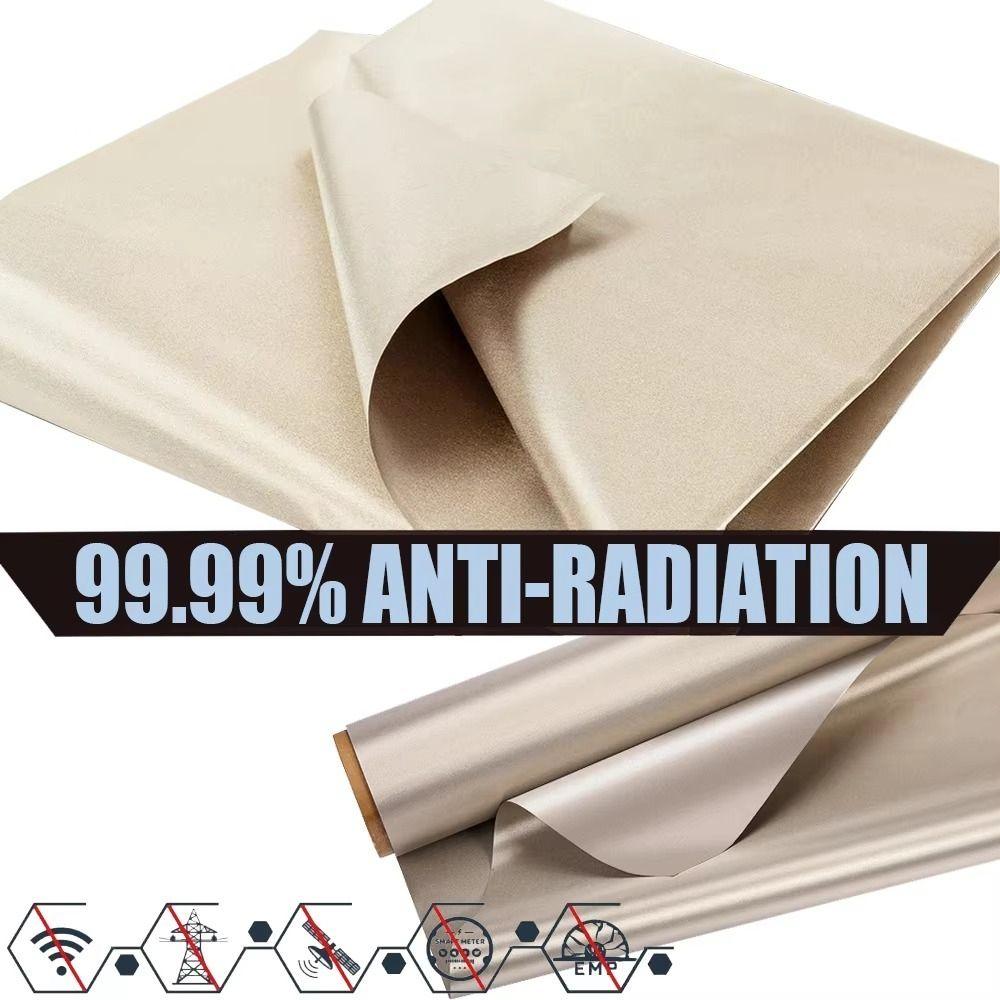 Polyester Material RFID Shielding Block WiFi/RF Anti-Radiation Cloth EMF EMI RF RFID Shielding