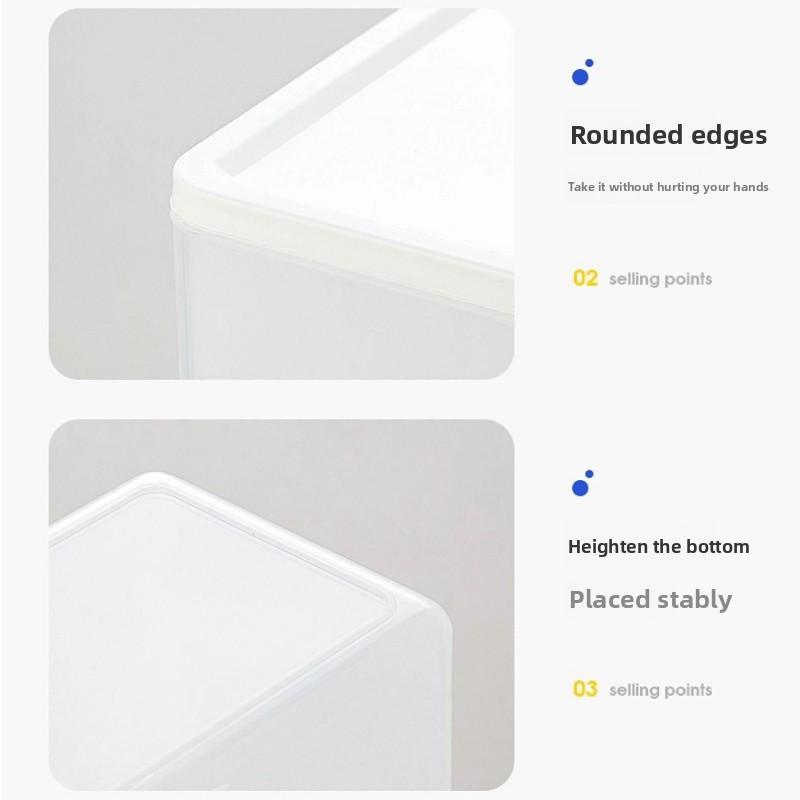 Large Capacity Storage Box Plastic Storage Bins New Laundry Pods Container  Scent Beads Organizer