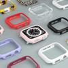 Apple Watch Kılıfı Kapağı 45mm 41mm 44mm 40mm 42mm 38mm 46 49 mm Aksesuarlar PC Koruyucu tampon iWatch Series 8 7 SE 6 5 4 3 9