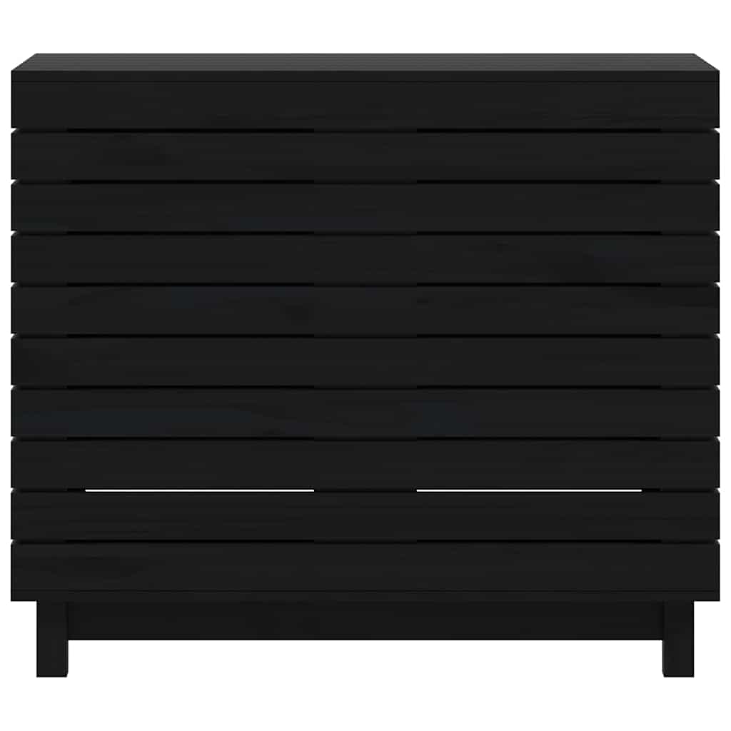 Vidaxl Kosz Na Pranie, 88,5X44X76 Cm, Lite Drewno Sosnowe
