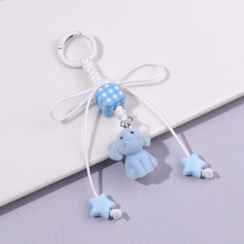 Braided Rope Keychain Elephant Bag Pendant Charm Fashion Backpack Accessories for Handbag,Purse Decorations Gifts