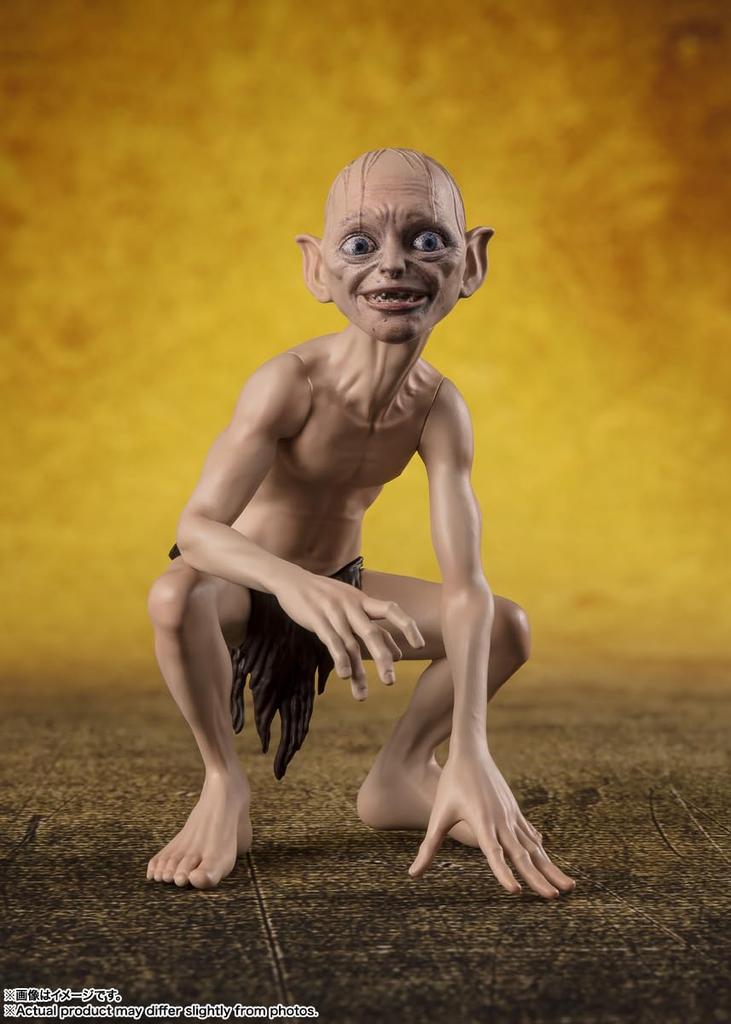 TAMASHII NATIONS S.H.Figuarts Frodo Baggins & Gollum (Lord of the Rings) Approximately 120mm PVC & ABS & Fabric Painted Movable Figure