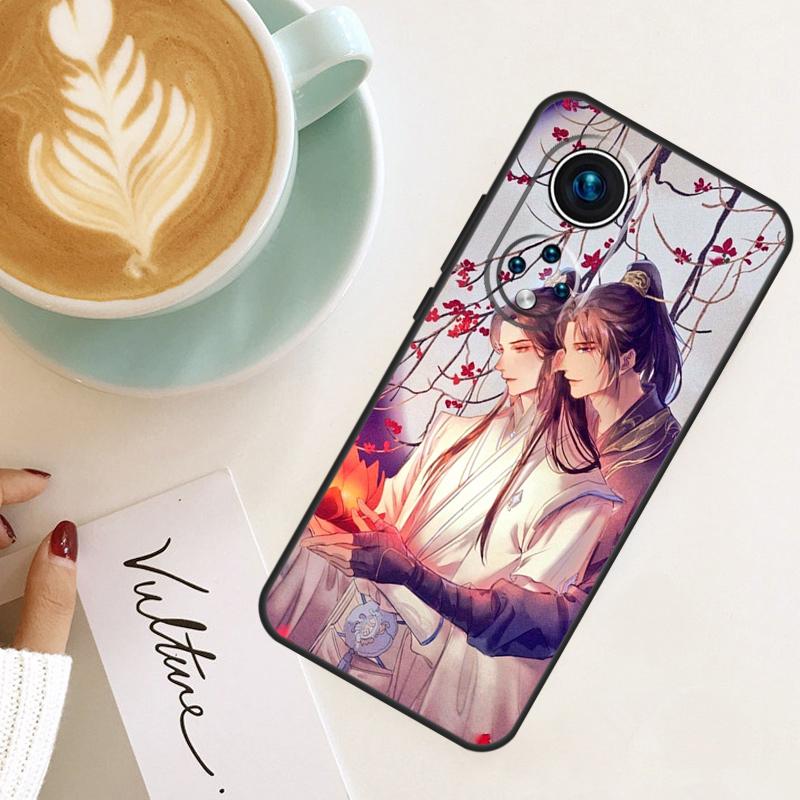 

Хаски и его Белый Кот Shizun Для Honor Magic 7 Lite 6 8 Pro Чехол Для Honor 400 200 50 70 90 X8c X8b X9a X9b X9c X9d Win RT Honor 200