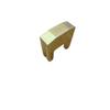 Gold 2-Prong Metal Cello Mute for 3/4, 4/4 Cellos - Silencer Quietener Anti-Disturbance.