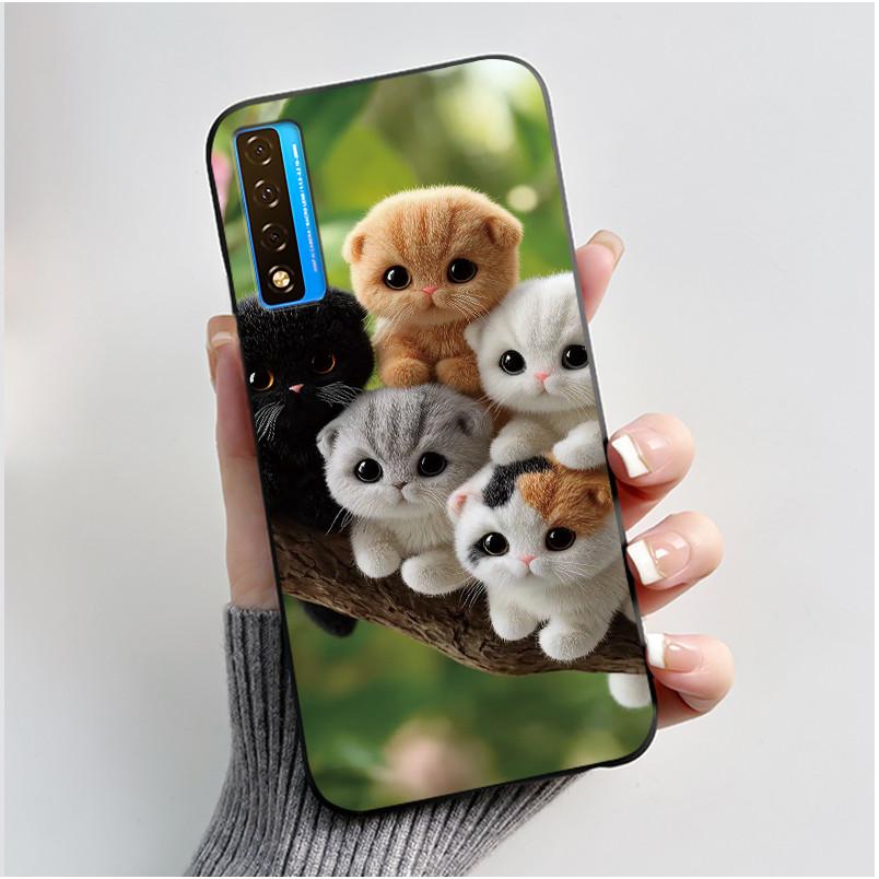 Casing For TCL 20 20S 20 Pro 5G 20L Plus 20L+ Case Luxury Dragon Cute Cool Boys Girls Black Soft Silicone Phone Case Back Cover