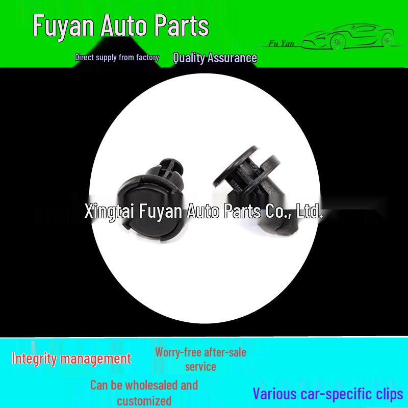 Compatible Bumper Grille Fender Liner Fastener for Great Wall Voleex C30, BYD Suri, Honda, and Toyota