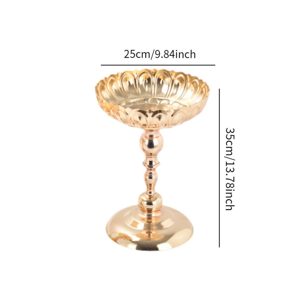 Wedding Centerpiece Vase Gold Multipurpose Flower Stand Floral Centerpiece for Wedding Holiday Christmas Birthday Thanksgiving