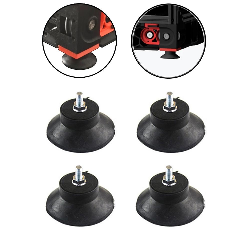 4pcs Air Compressor Rubber Foot Pad Shockproof Non-slip Components For Air Pumps Oil-free Machines Air Compressors Tool Parts