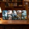 Rock Climbing Phone Case For iPhone 17,16,15,14,13,12,11 Plus,Pro Max,XS,Soft Silicone Black Cover