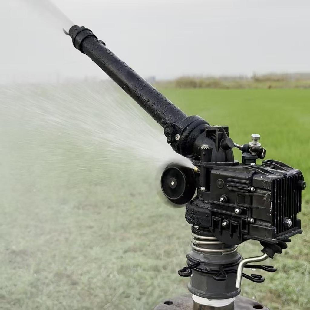 Adjustable 35° Rotating Turbine Sprinkler for Agricultural and Garden Irrigation