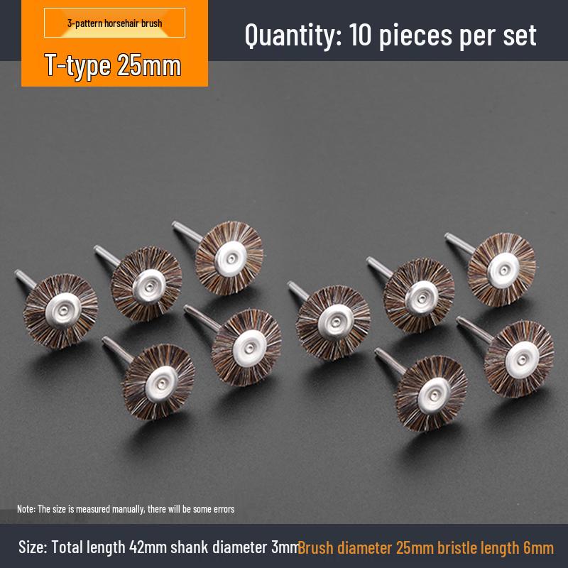 Electric Grinder Steel Wire Brush Polishing Head for Rust Removal and Walnut Polishing