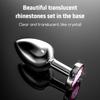 Anal Plug for Women Butt Training Tool 3pcs Stainless Steel Butt Plug Heart Fetish Adult Sex Toys Anal Stimulation