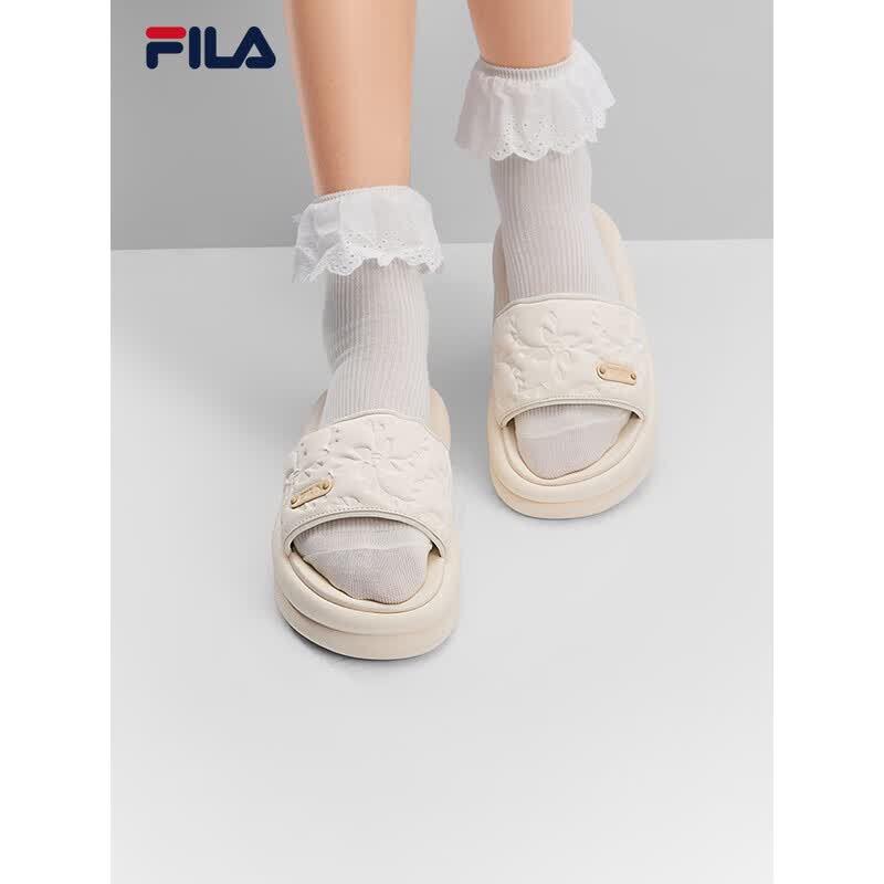 FILA Women s Dolphin Platform Slide Sandals US 6.5