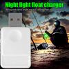 1-5 Stück Angelfloat Wiederaufladbare CR425 Batterie mit 2 Löchern Schwimmer Zubehör Leuchtend USB-Ladung Nacht Helles Blinklicht