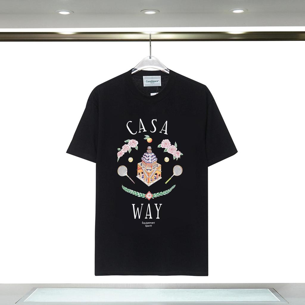 Thickened Cotton Graphic Tee Summer New Print Design Soft Comfortable Short Sleeve Casual Tops For Unisex