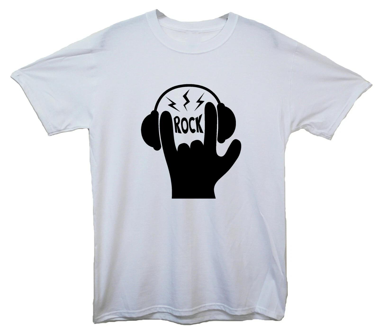 Rock On Printed T-Shirt XL