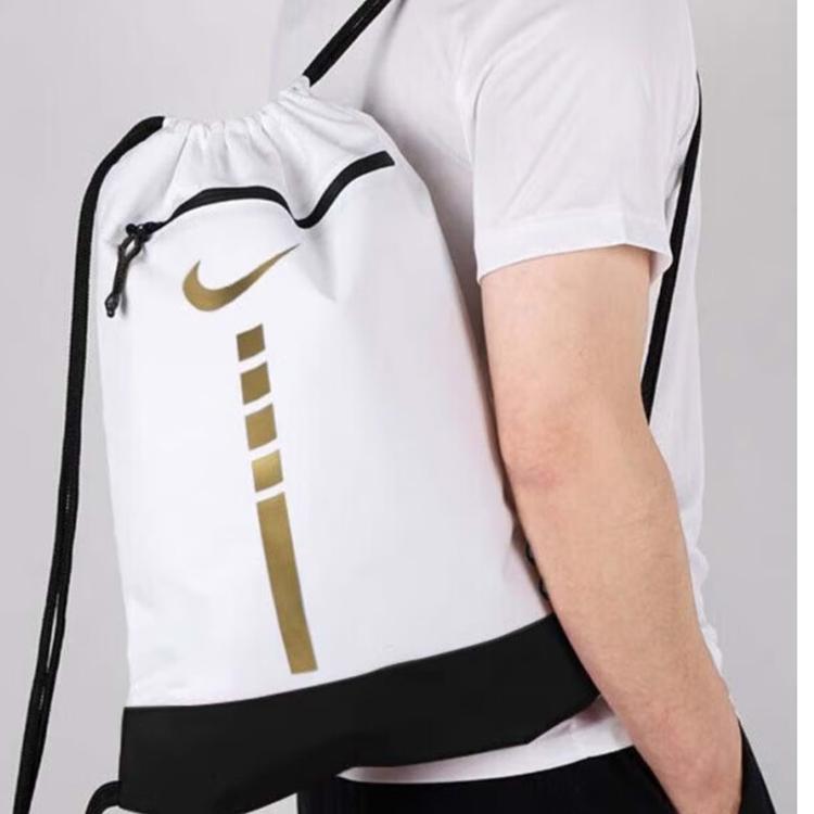 Nike Hoops Elite 17L Drawstring Bag Backpack White DX9790-100