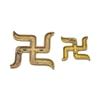 Brass Swastik Sathiya Wall Hanging Yantra – | Auspicious Vastu Religious Symbol