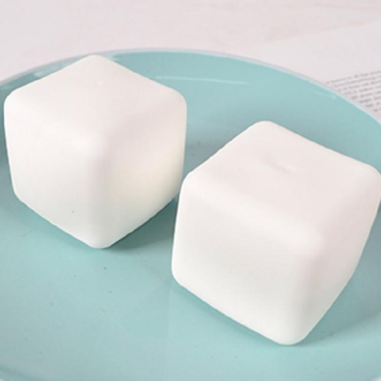 Slow Rising Tofu Stress Reliever Squeeze Toy for Stress and Soothing Relaxation Soft Decompressing Toy for Office Kids