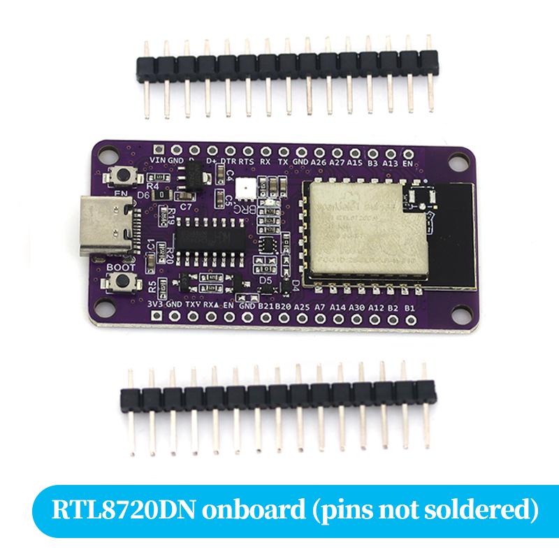 1pcs NICEMCU BW16 Dev Board RTL8720DN Dual-Band WiFi BLE Wireless Module PCB/IPEX Antenna IoT Expansion PCB
