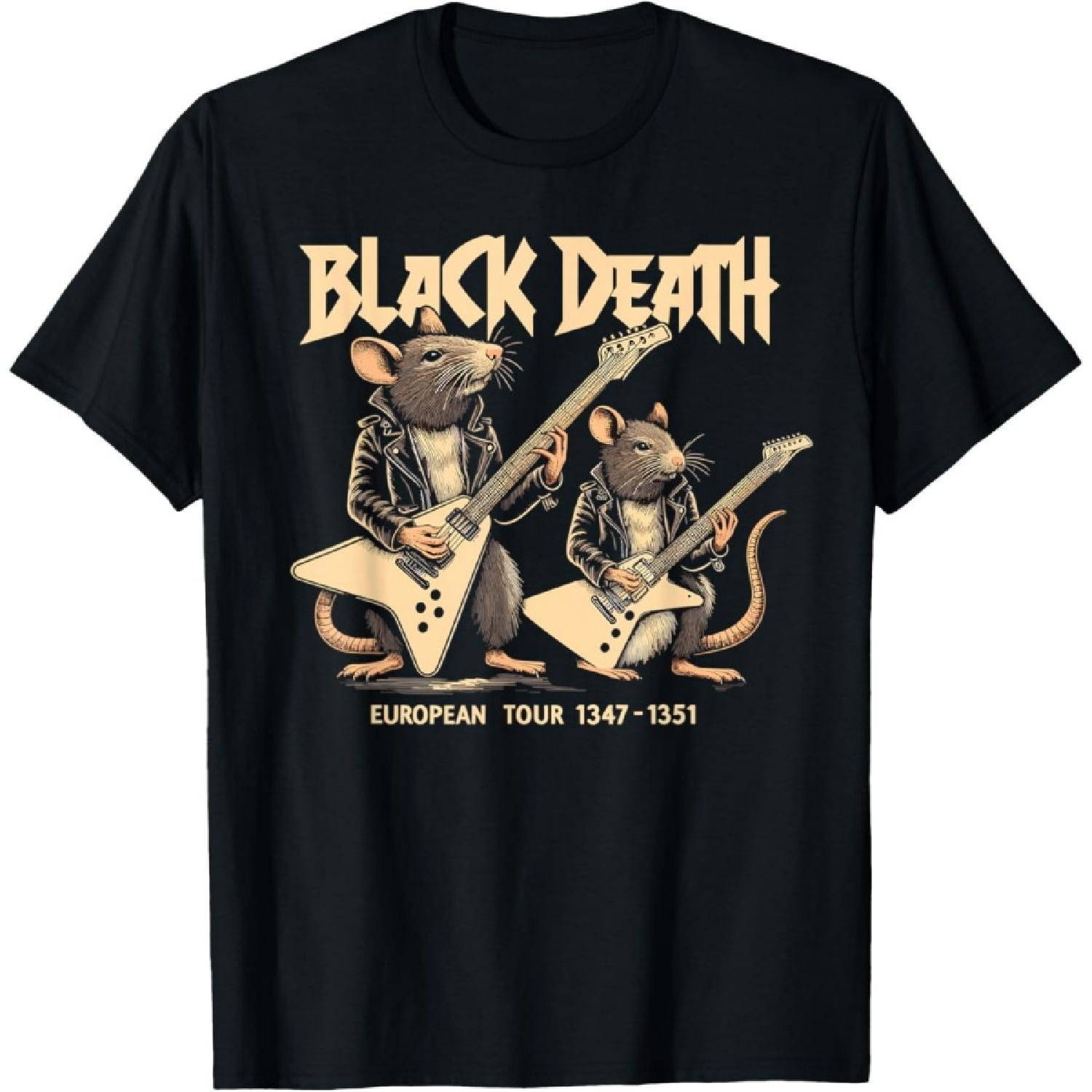 Чёрная Смерть Европейский Тур, Рен Фэйр Средневековая История Готическая Футболка S