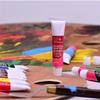 12 Colors/set of DIY Art Painting Paint Professional Acrylic Watercolor Set Ceramic Stone Paints Brush Practical School Supplies