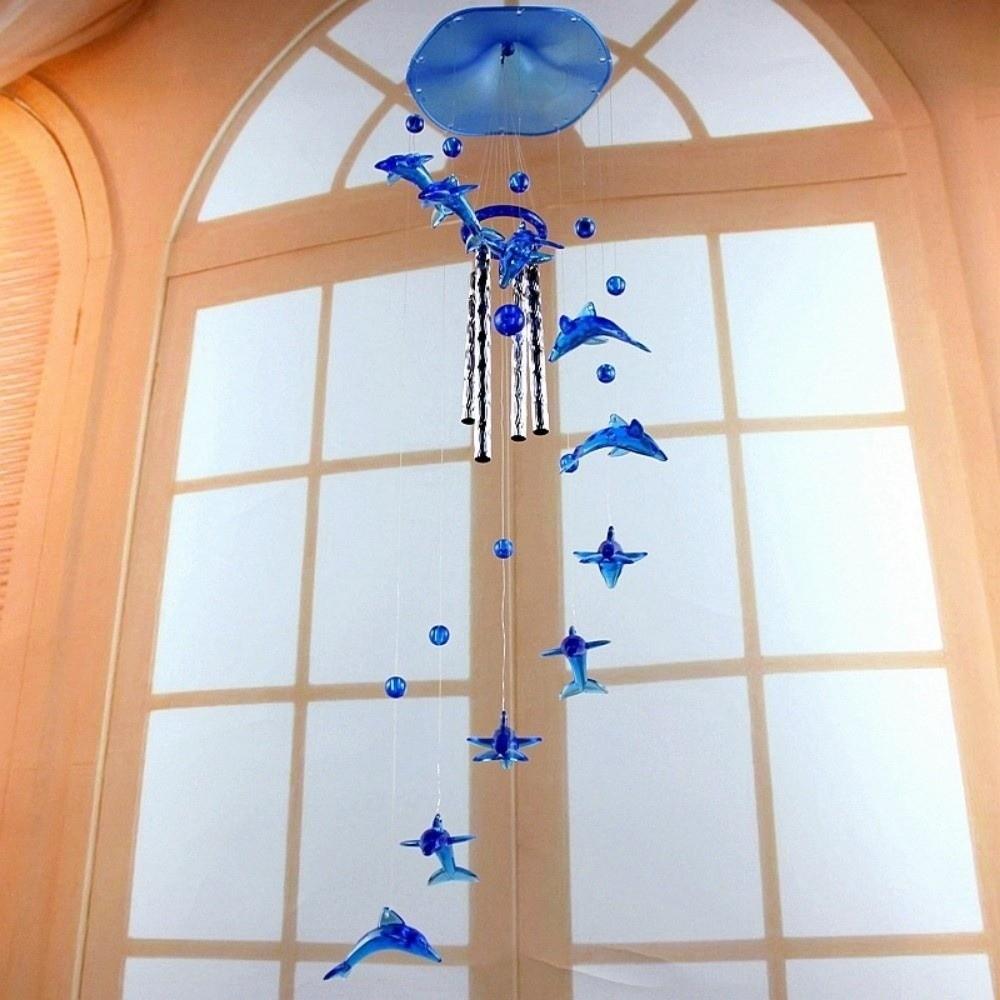 Metal Tubes Butterfly Wind Chime Star Garden Wind Chimes Window Ornaments Christmas