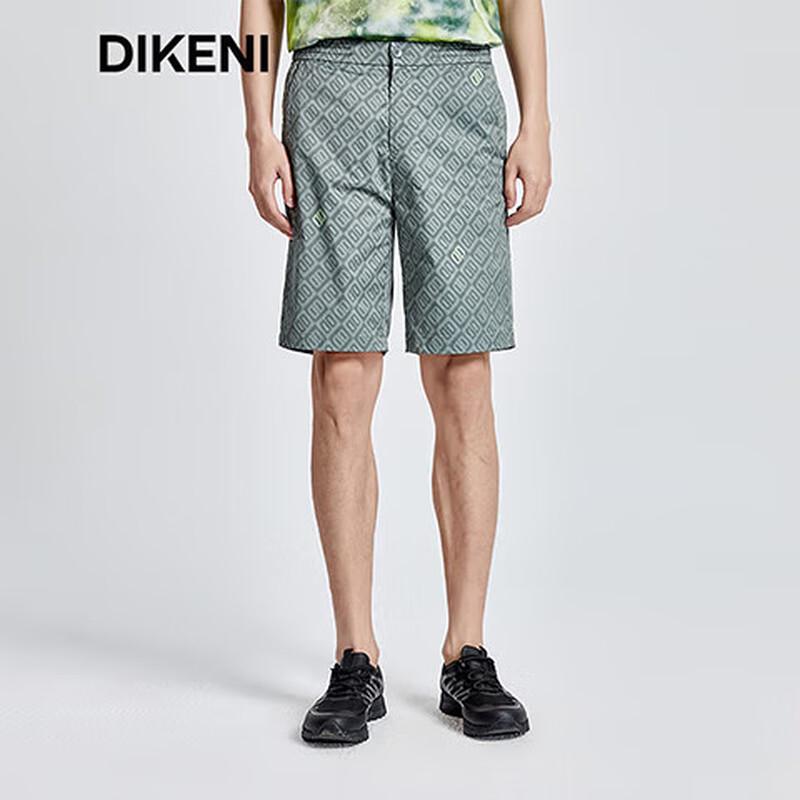 Deconi Men's Double D Tech Easy Care Casual Shorts