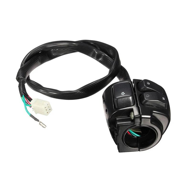 Motorcycle 1" Handlebar Control Switch 25mm Handle Bar Turn Signal Switch For Harley Sporster XL 96-13 Softail 96-10 Dyna 96-11