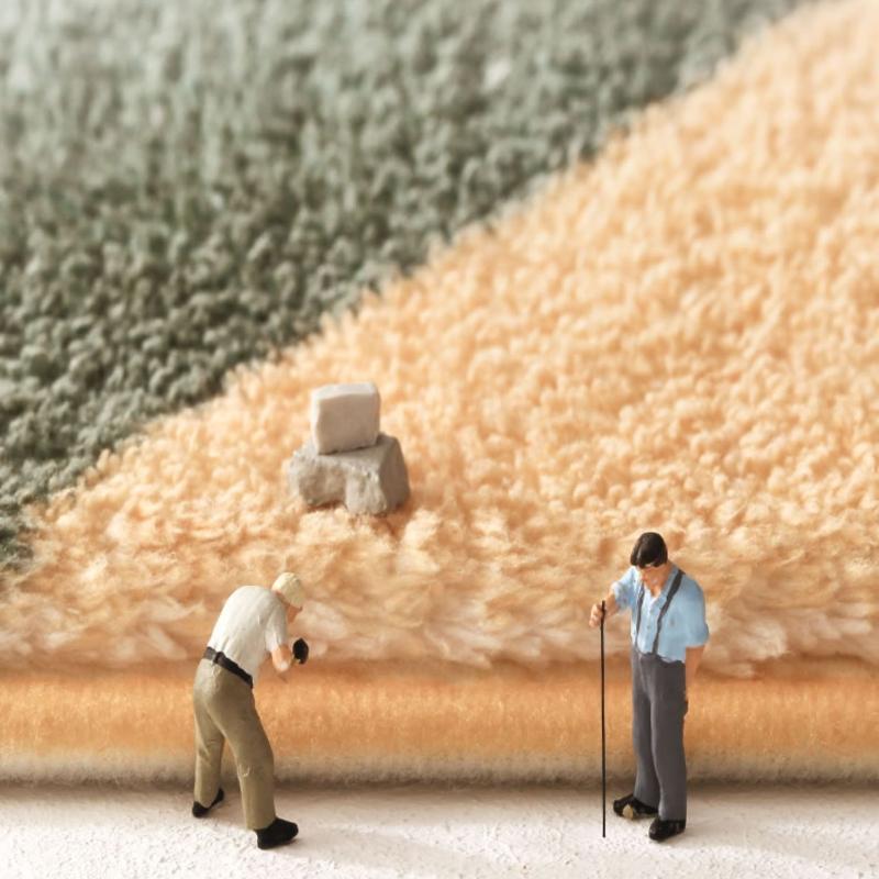 Cartoon Style Bedroom Decor Round Carpet Animal Pattern Carpets for Living Room Thick Plush Children‘s Floor Mat Fluffy Soft Rug