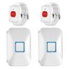 Elderly Emergency Wireless Alarm Wristband: Portable One-Button Call Watch