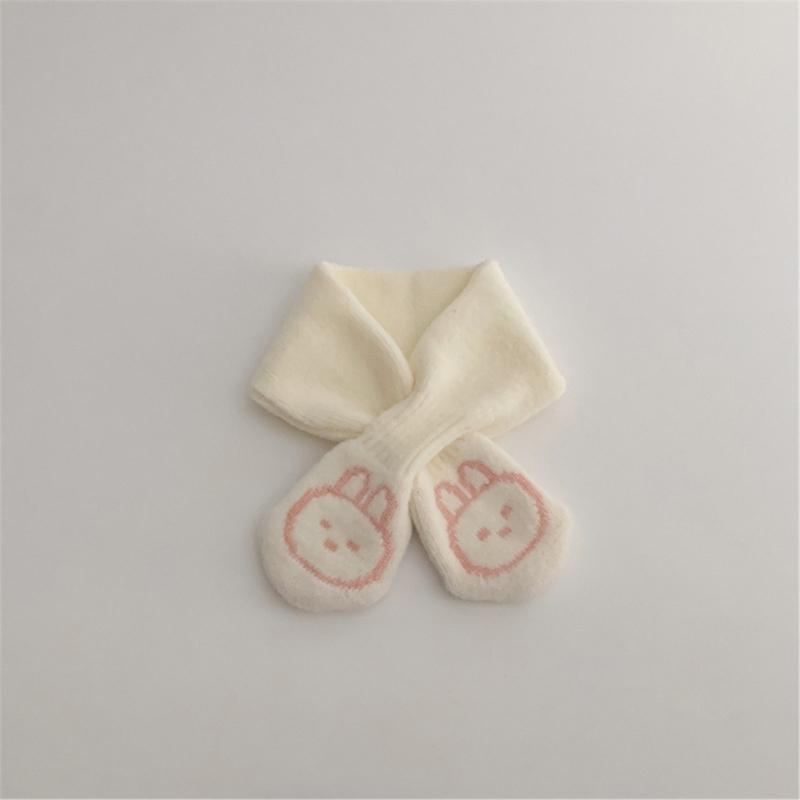 Einfarbiger Babyschal Kinder Nackenwärmer Herbst Winter Nackenbedeckung Winddichtes Halstuch für Jungen und Mädchen 6M bis 4J