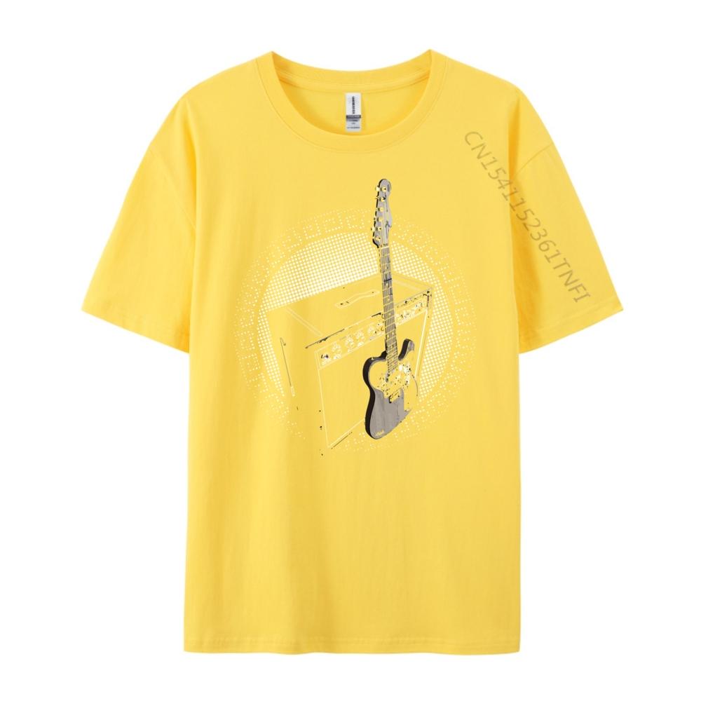 Legendary Blues Rock Guitar And Amp Free Shippping Clothes Student Short Sleeve Tshirt Big And Tall Normal