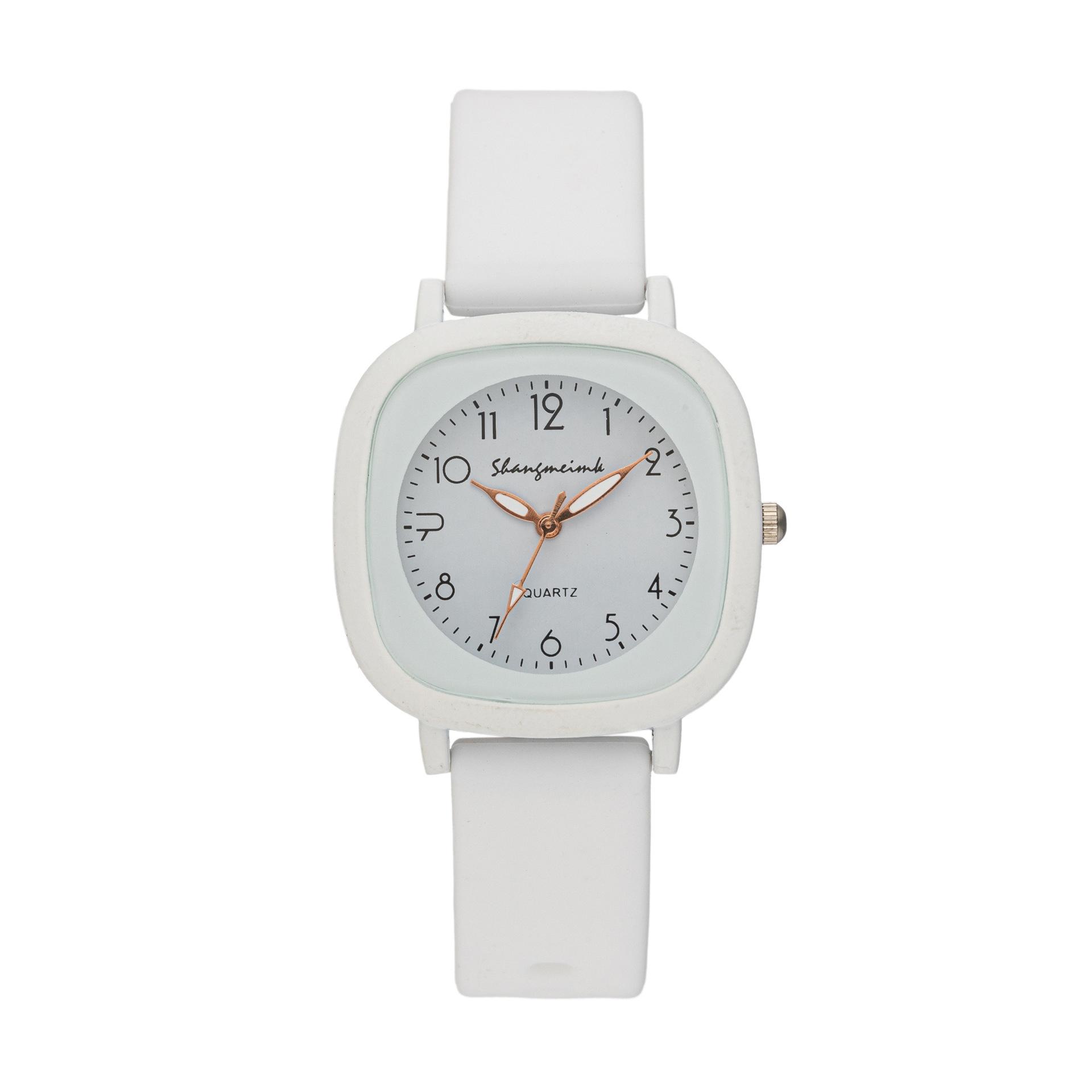 

Квадратные женские кварцевые часы оригинального дизайна, модные студенческие часы, милые часы для девочек, лучшие подарки для женщин белый