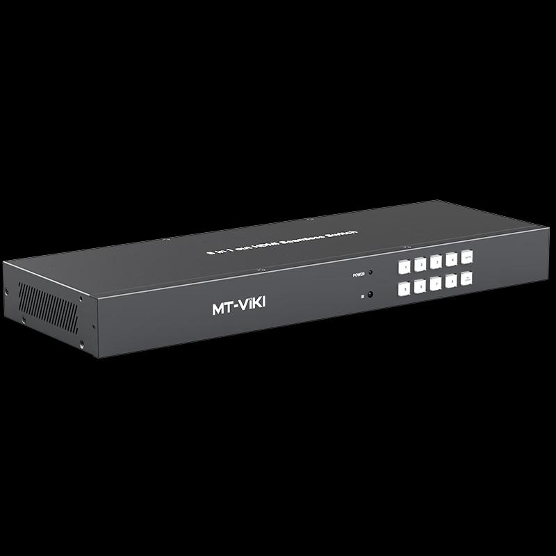 MT-viki 8x1 4K HDMI Seamless Matrix Switcher with Audio Splitter