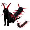 Süße Haustierkleidung für Party 2 Stück Tausendfüßler-Look Katzenkostüme, Halloween Cosplay Outfit, 3D Kostüm Hunde Fotoshootings Mehrbeiniges Insekt Lustige Katzen,
