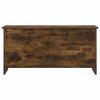 Storage Chest Smoked Oak 100 X 40 X 50 Cm