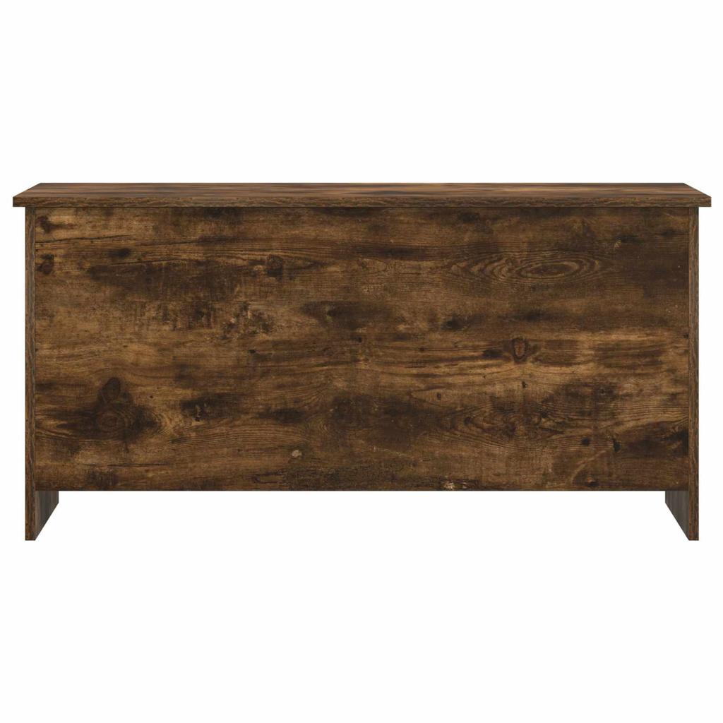 Storage Chest Smoked Oak 100 X 40 X 50 Cm