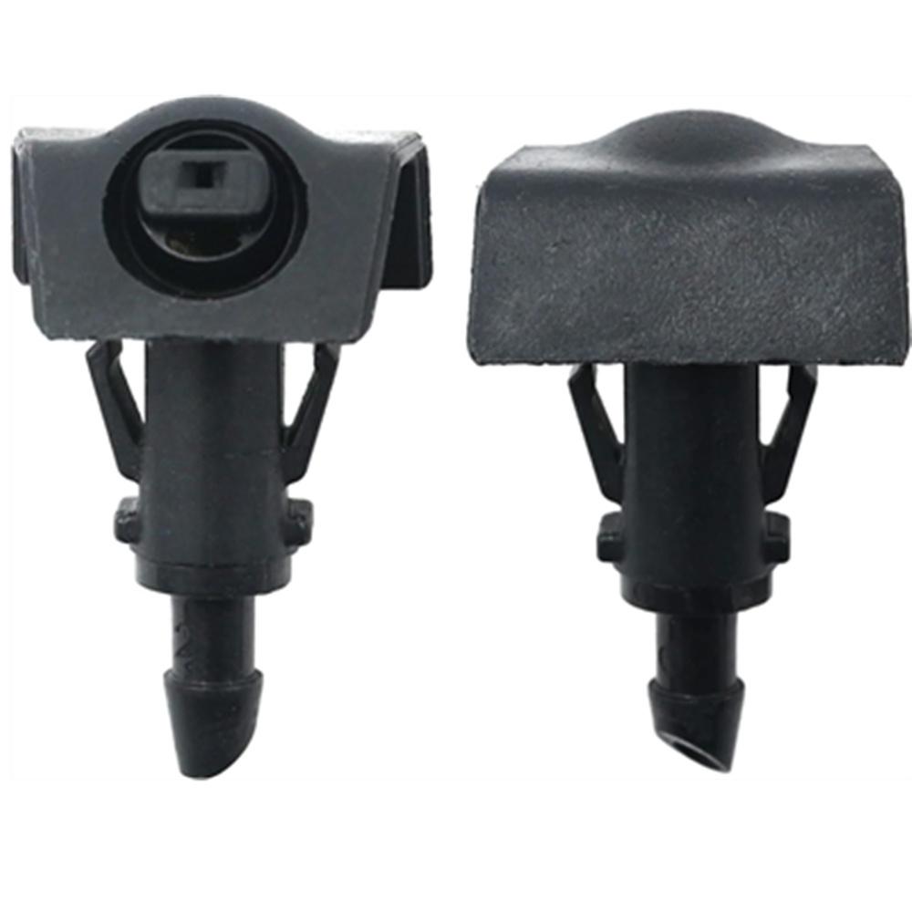 2Pcs Front Windshield Washer Nozzle 28931-ZW80A Fit For Nissan Versa 2009-2012