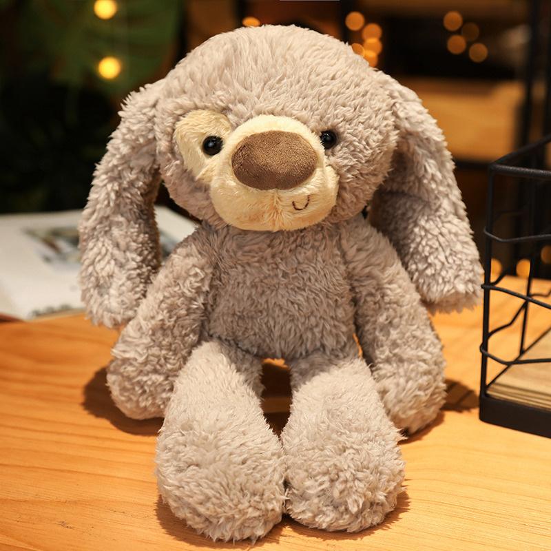 Big-headed Animal Doll Plush Toy Rag Doll Child Soothing Companion Doll Children's House Decoration Wedding Cast Gift for Girls