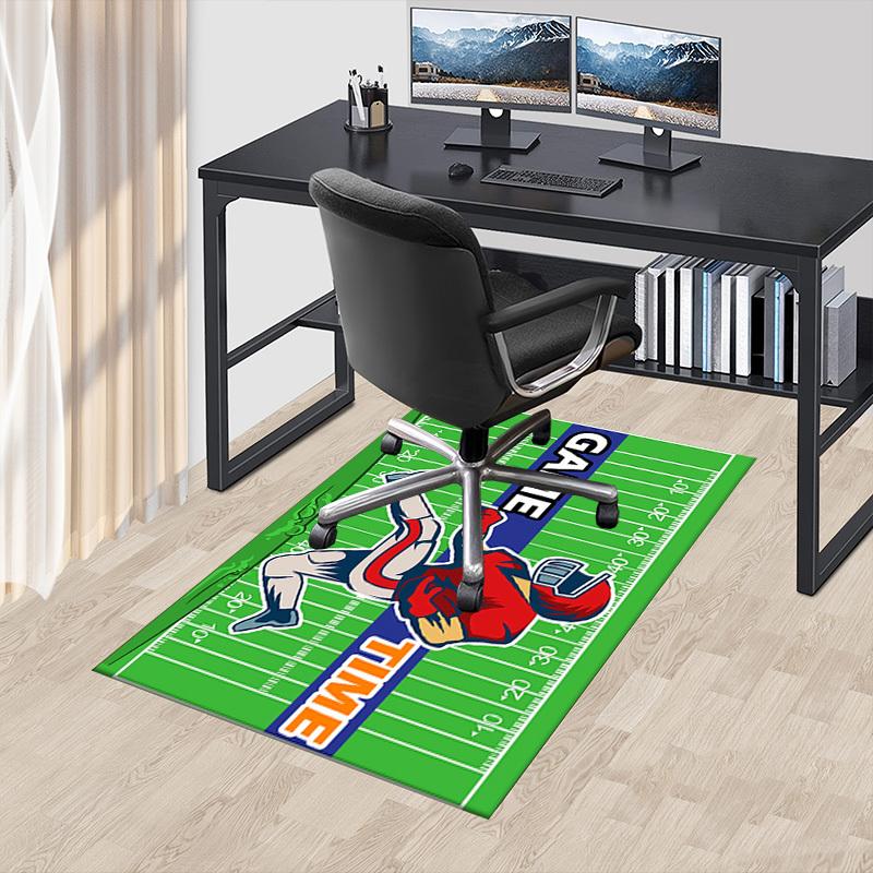 

GAME TIME Crystal Velvet Office chair mat Area Rug - Non-Slip, Floor Mat, Office Desk Chair Rugs,Christmas Gift-1106196 60cm by 90cm