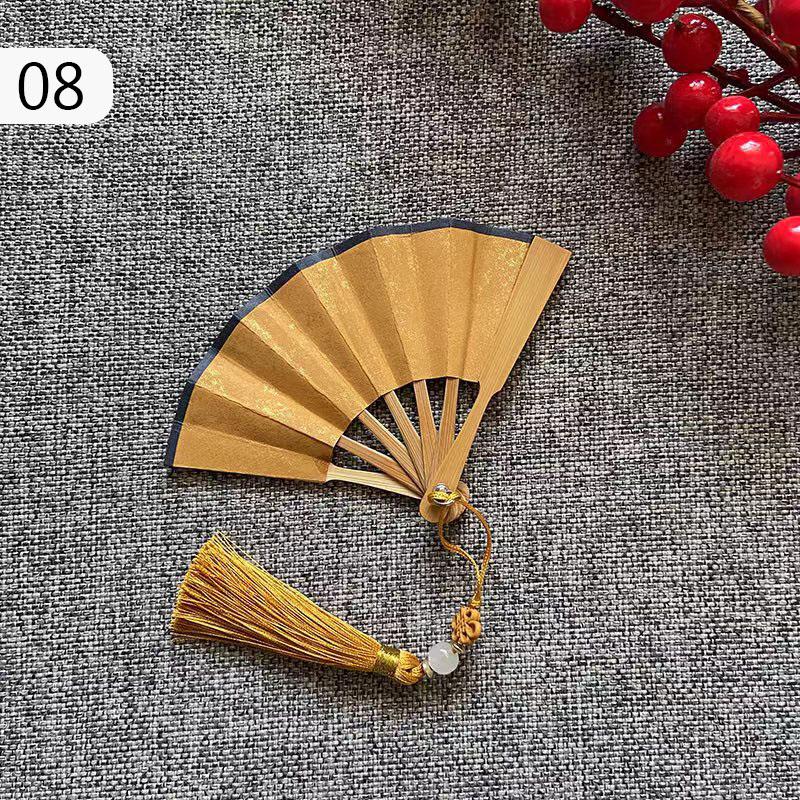 

2.5 Inch Mini Folding Fan Portable Diy Painting Children Fan Ancient Style Held Dance Fans Party Wedding Summer Fan Accessories
