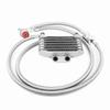 85ml Oil Cooler Engine Oil Cooling   System Kit for GY6 100 -150  Engine Black