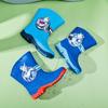 Tiga Children's Rain Boots Boys' Rain Boots Toddler Baby Lightweight Water Shoes Non-Slip Water Boots Kids' All-Season Rubber Shoes